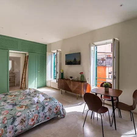 Apartment Trastevere Rooftop Terrace Courtyard Loft *