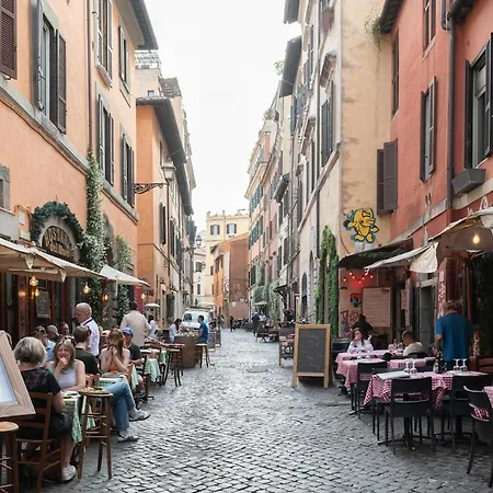Trastevere Rooftop Terrace Courtyard Loft Apartment